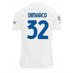 Inter Milan Federico Dimarco #32 Replika Udebanetrøje 2023-24 Kortærmet